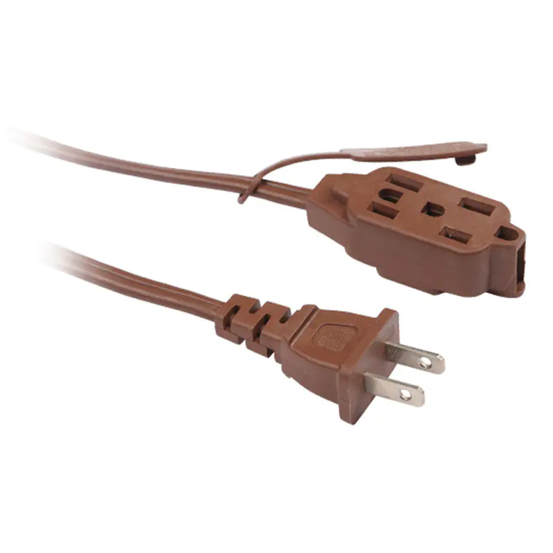 12v আমেরিকান স্ট্যান্ডার্ড Spt ঘরোয়া এক্সটেনশন কর্ড টু-প্রং প্লাগ এবং মাল্টি-আউটলেট FP-690, FP-691, FP-692, FP-693, FP-688, FP-689