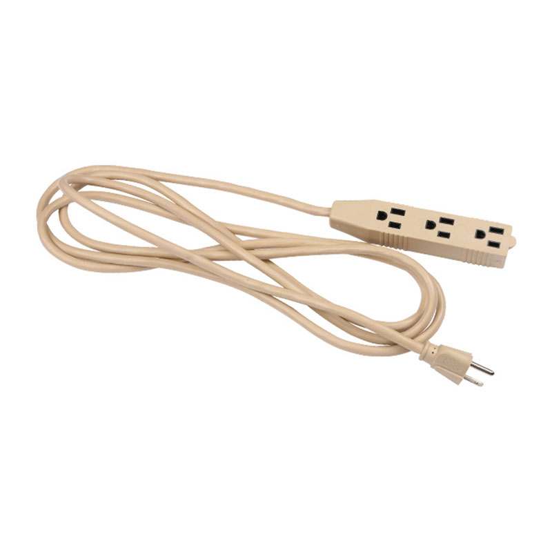 অস্থায়ী ইনডোর এবং আউটডোর পাওয়ার FP-696, FP-699 এর জন্য ভারী-শুল্ক মাল্টি-আউটলেট এক্সটেনশন কর্ড